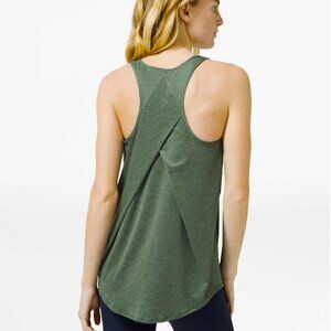 Lululemon Essential Tank *Pleated Algae Green Size 4